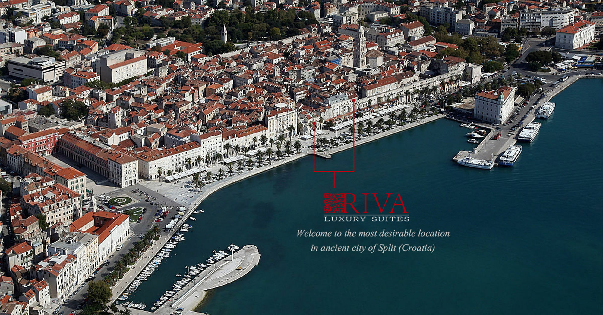 Riva Luxury Suites Split Exterior foto